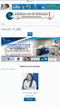 Mobile Screenshot of medicosdeelsalvador.com